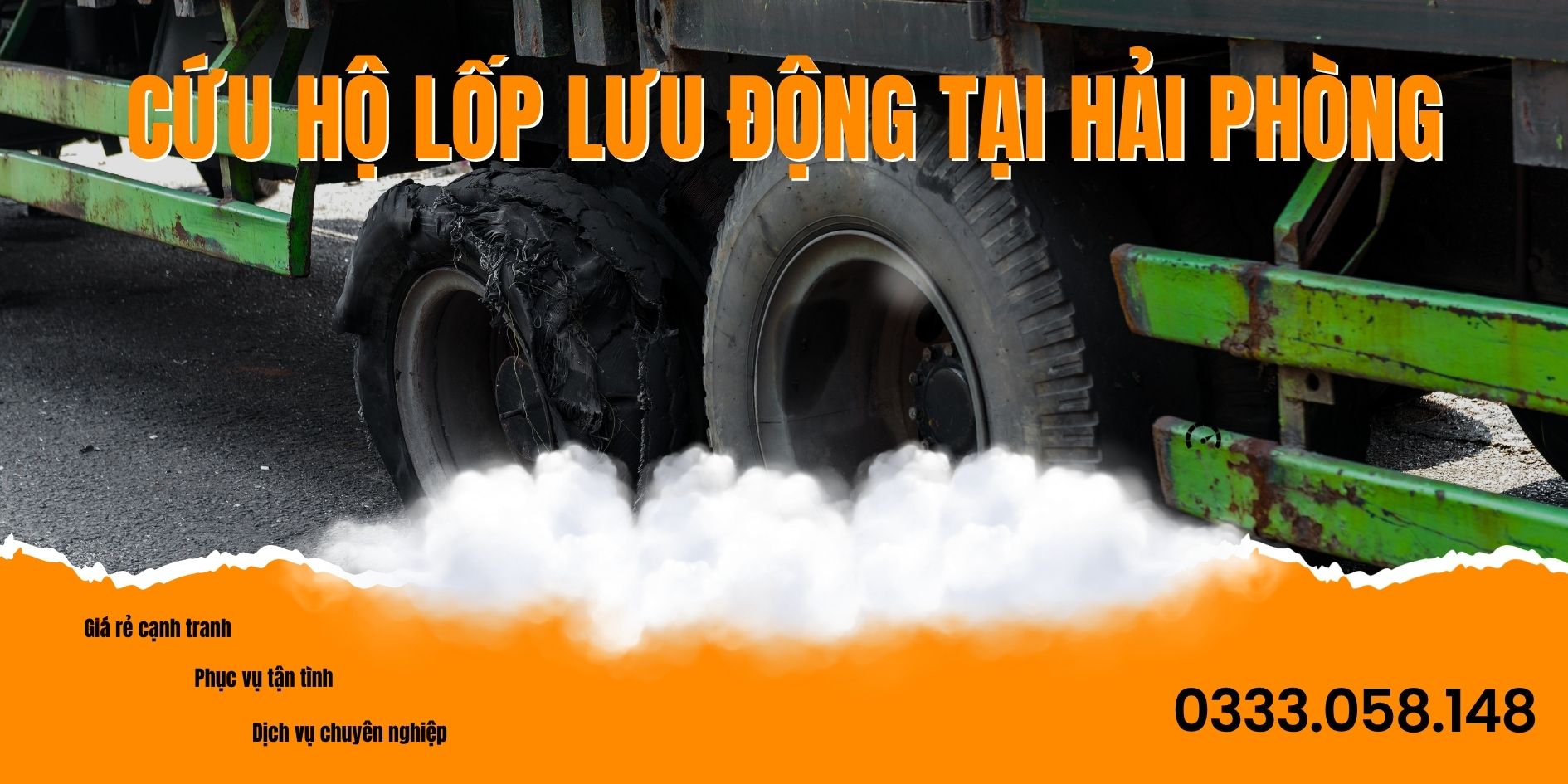 cứu hộ lốp Hải Phòng giá rẻ