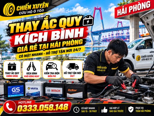 Thay Ắc Quy Tại Hải Phòng